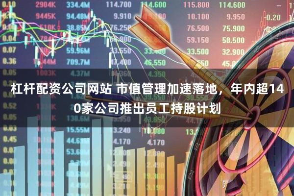 杠杆配资公司网站 市值管理加速落地，年内超140家公司推出员工持股计划