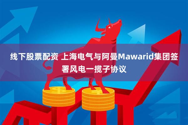 线下股票配资 上海电气与阿曼Mawarid集团签署风电一揽子协议